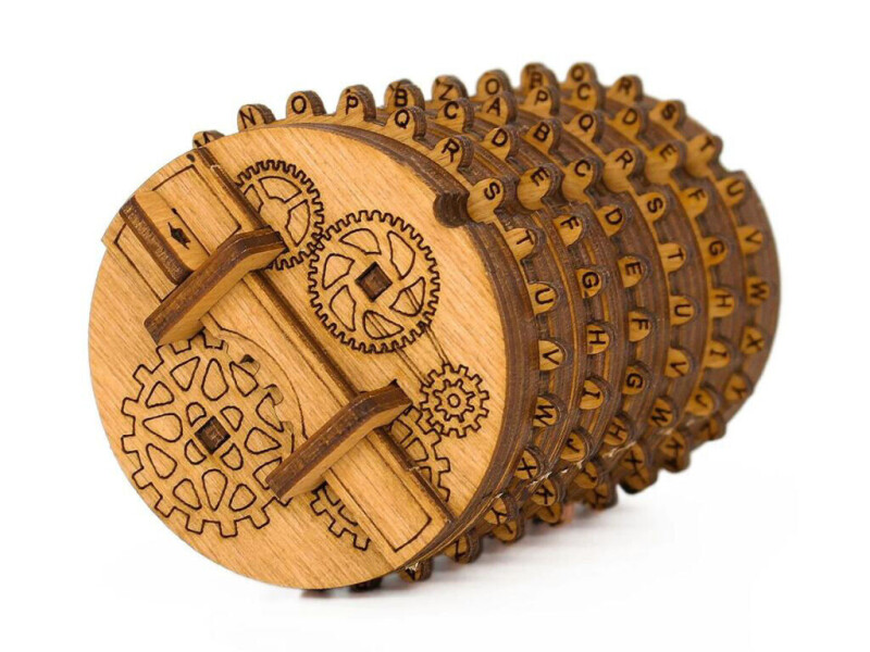 iDventure 3D dřevěná skládačka hlavolamu Cryptex